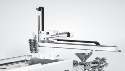 中型牛头双截三轴伺服机械手